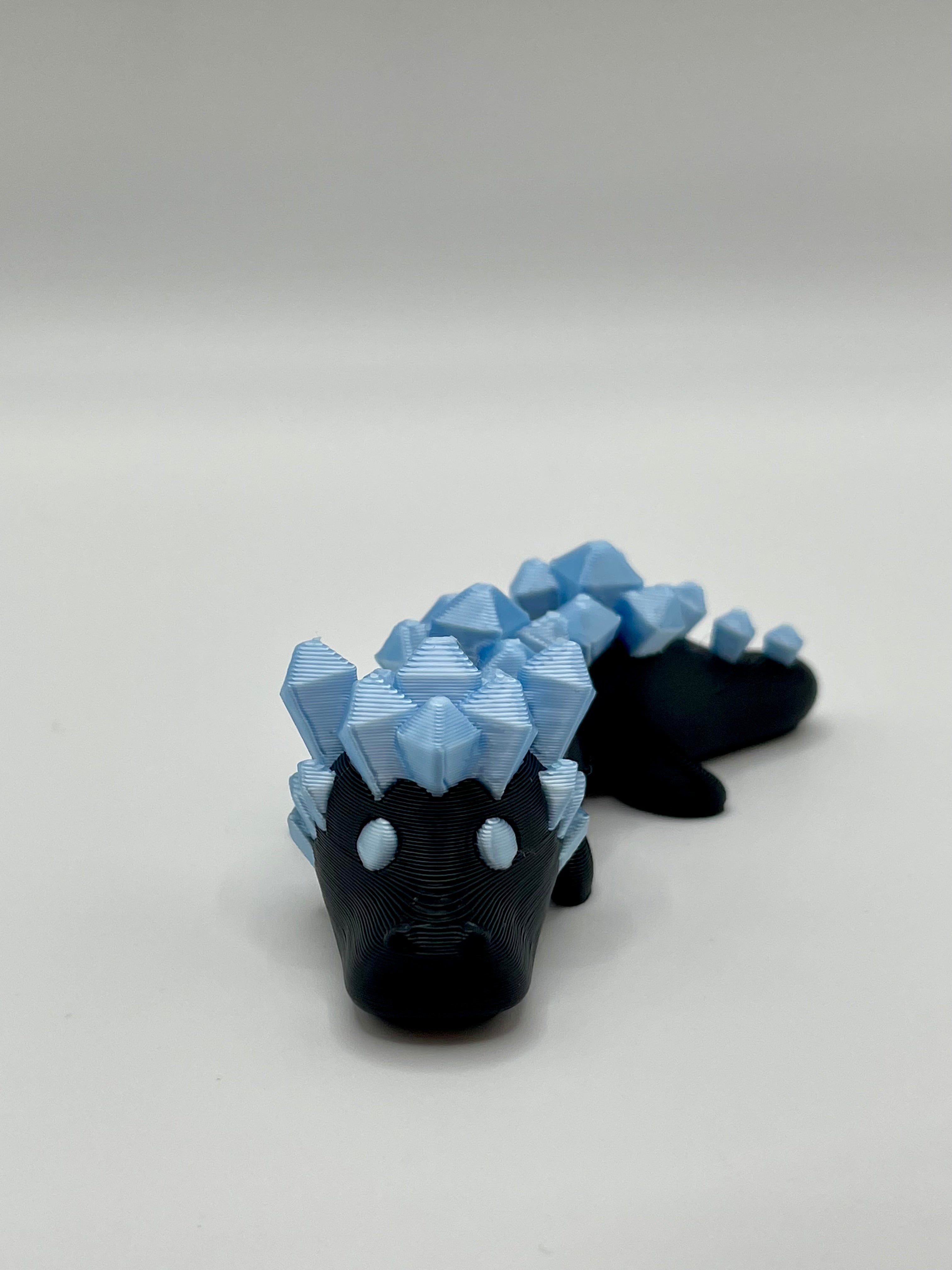 Baby crystal dragon - blue