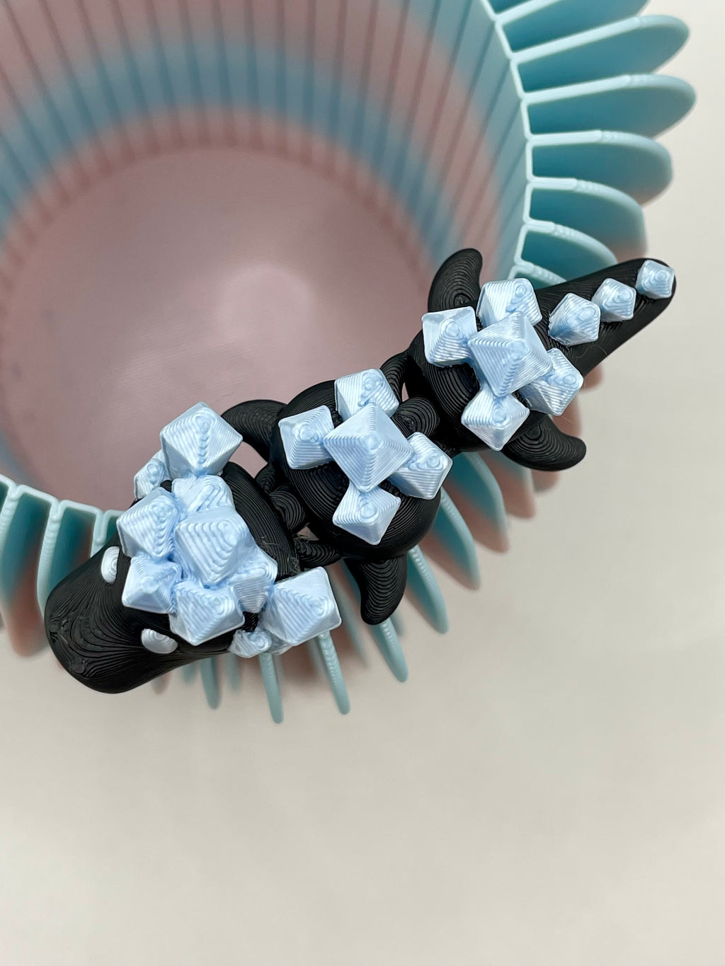 Baby crystal dragon - blue