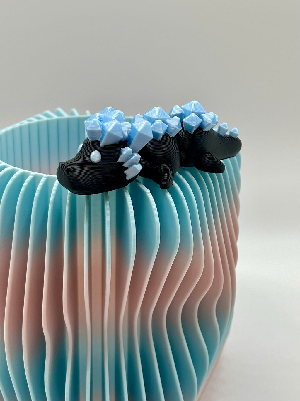 Baby crystal dragon - blue