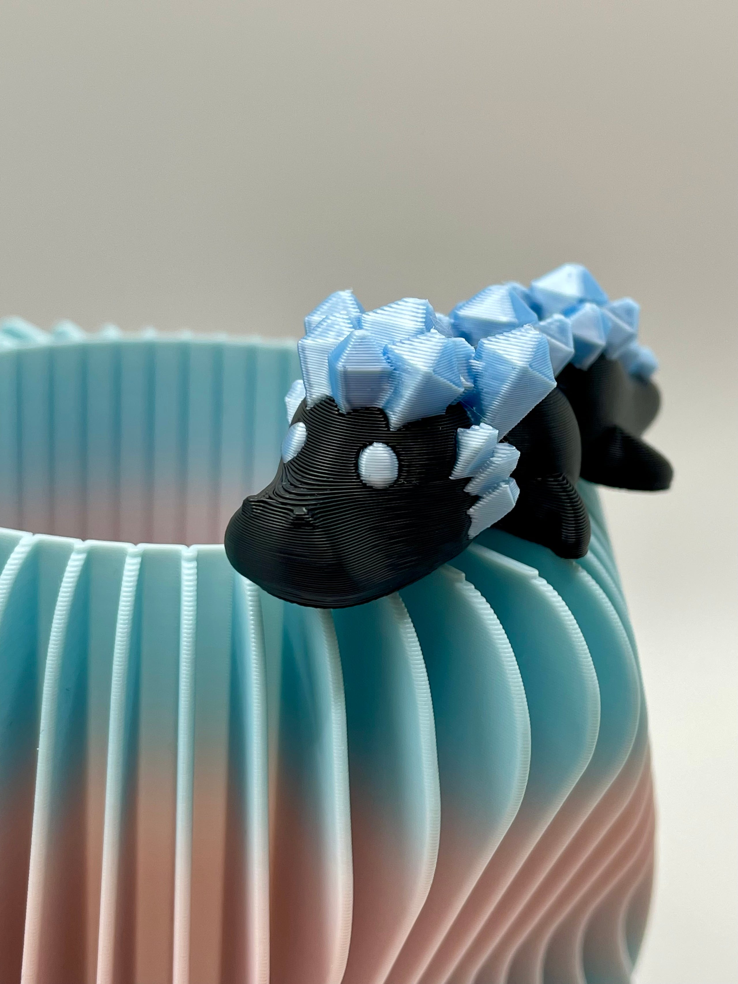 Baby crystal dragon - blue